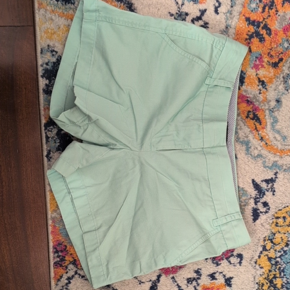 J. Crew Light Green Women's Bermudas